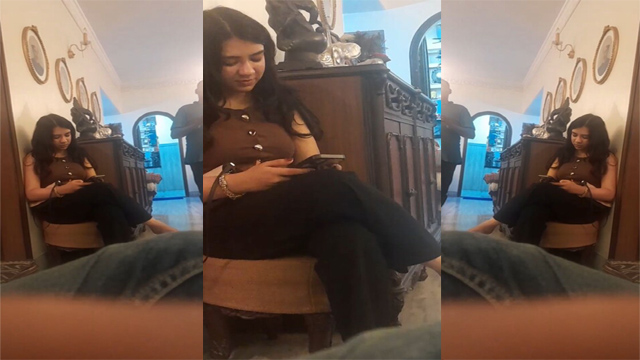 Beautiful Hot Sis Recorded By Brother Send