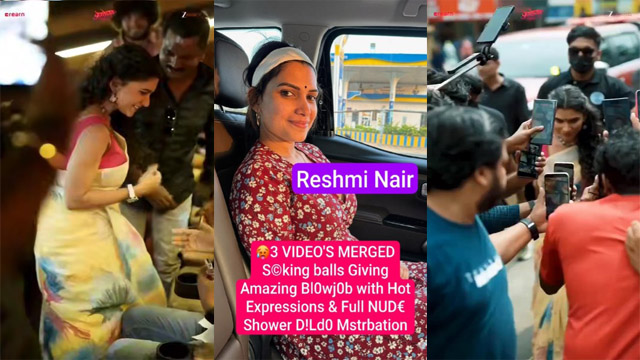 Resmi R Nair Sucking Balls – Giving Blowjob With Hot Expressions New