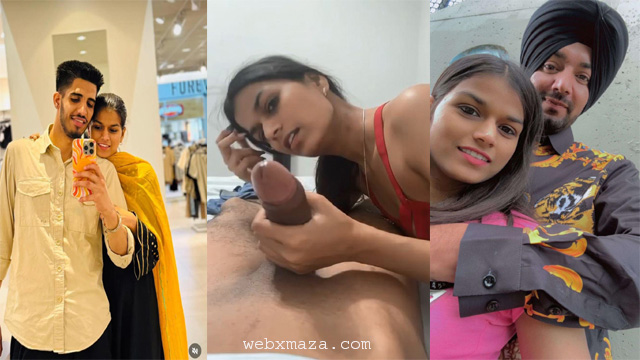 Punjabi Sexy Babe With Two Guys