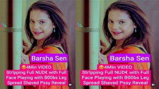 Barsha Sen Famous Model Latest – Stripping Full Nude Free Watch